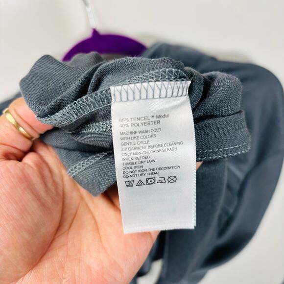 Tommy Bahama‎ Men's Kohala Peak Quarter-Zip Sweater, Gray, XXL 0302 - Picture 6 of 8